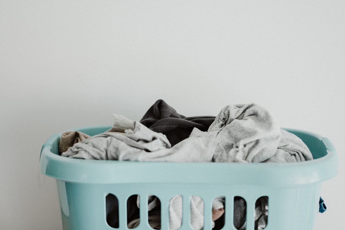 Freshly folded laundry, picked up and delivered