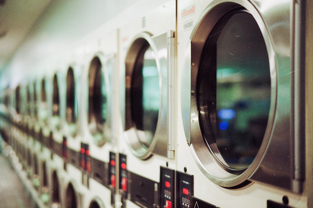 Laundry collected for pickup